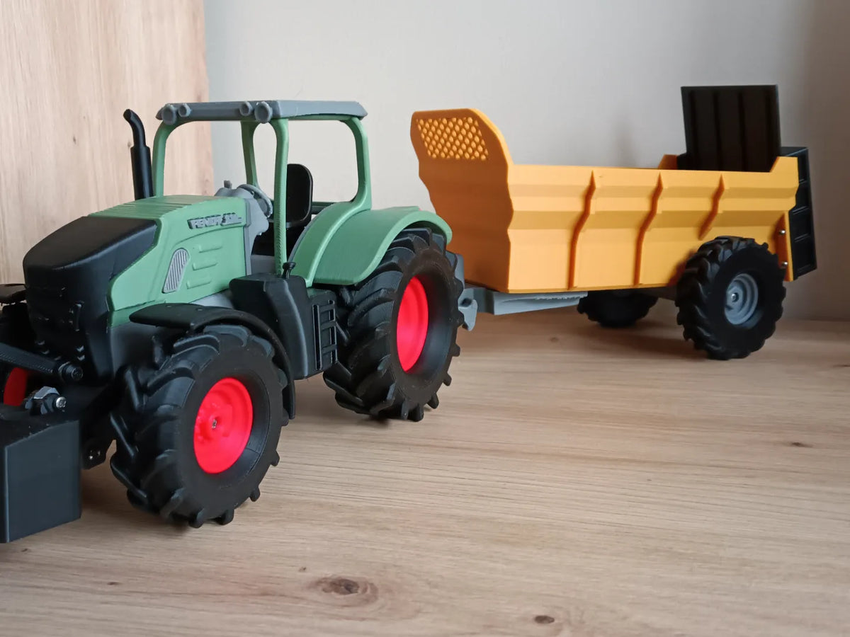 Épandeur de fumier (tracteur, remorque) 1:32 et 1:24 - Maquette Print