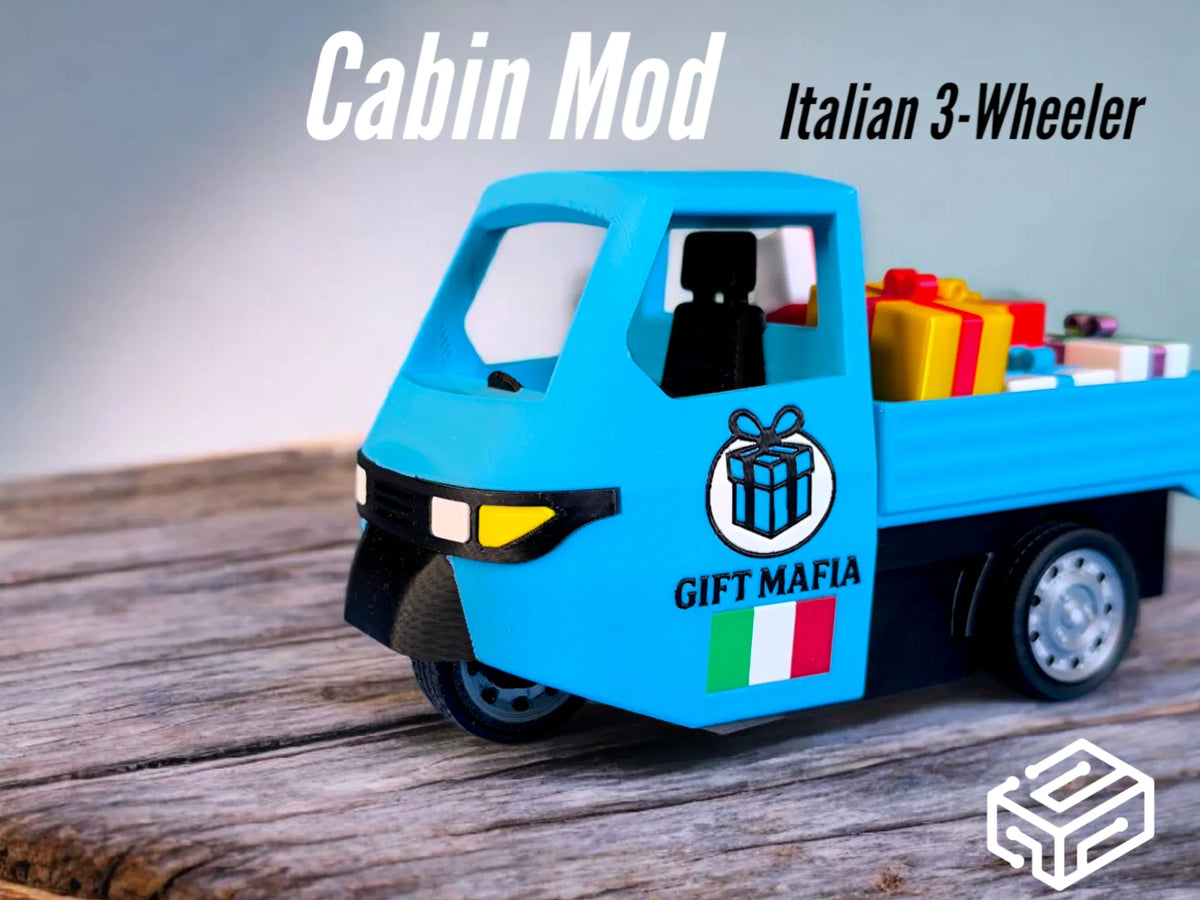 Cabine Gift Mafia pour tricycle - Vélo Print