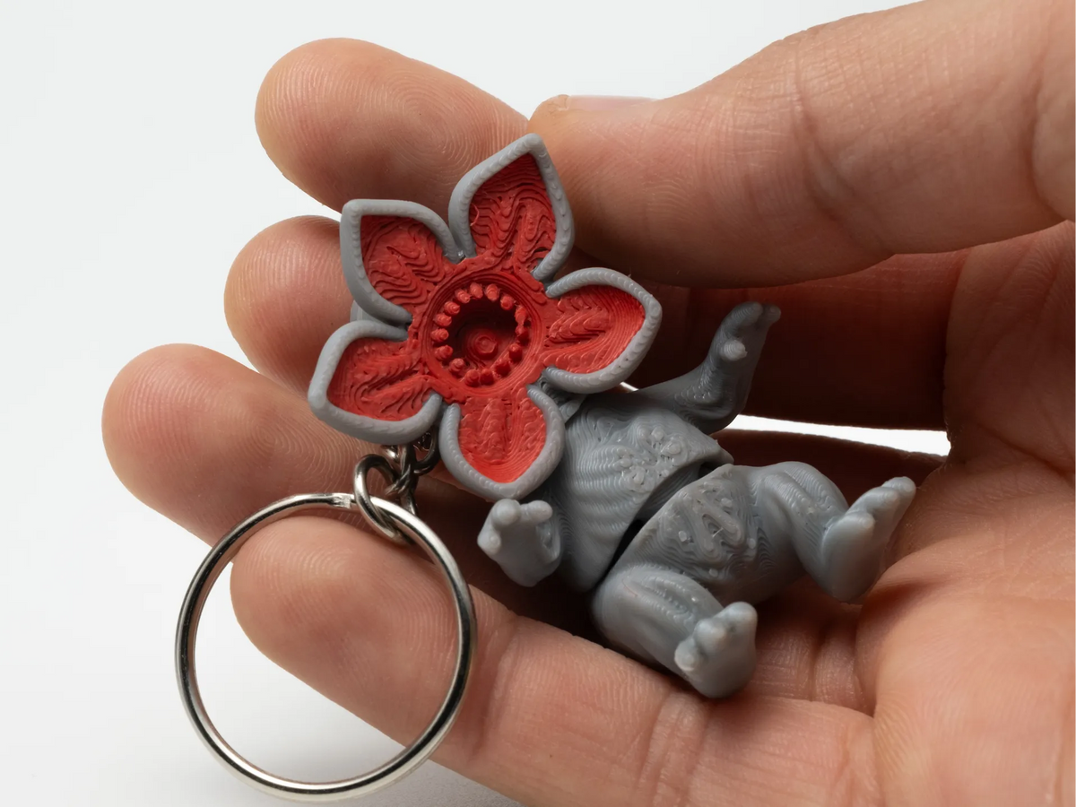 Stranger Things Demogorgon - Articulé et porte-clés - Geek Print