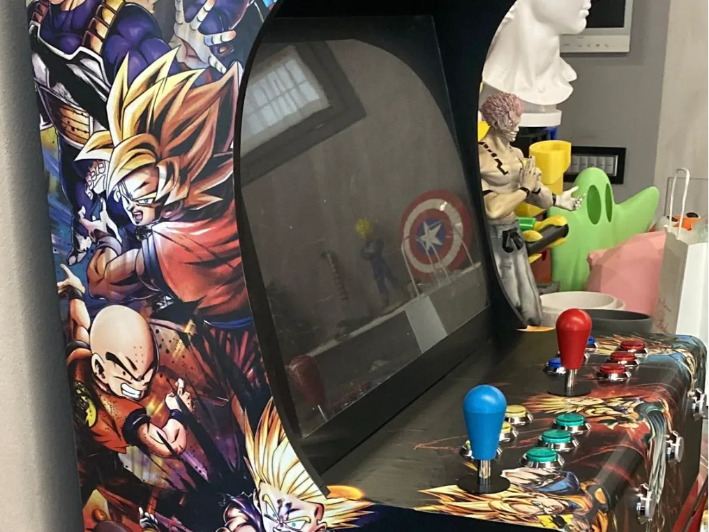Borne d'arcade Bartop pour jeux rétro - Jeux Print
