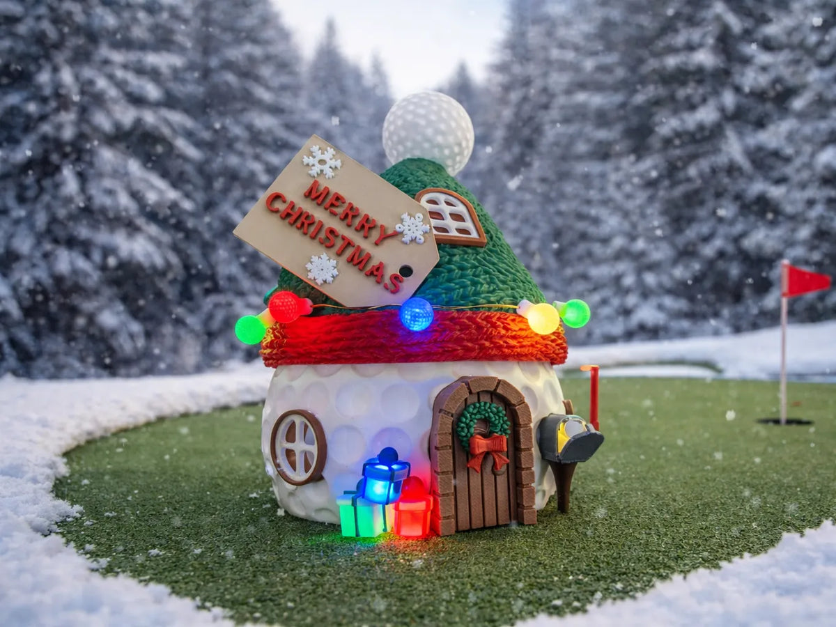 Maison de Noël balle de golf - Sport Print