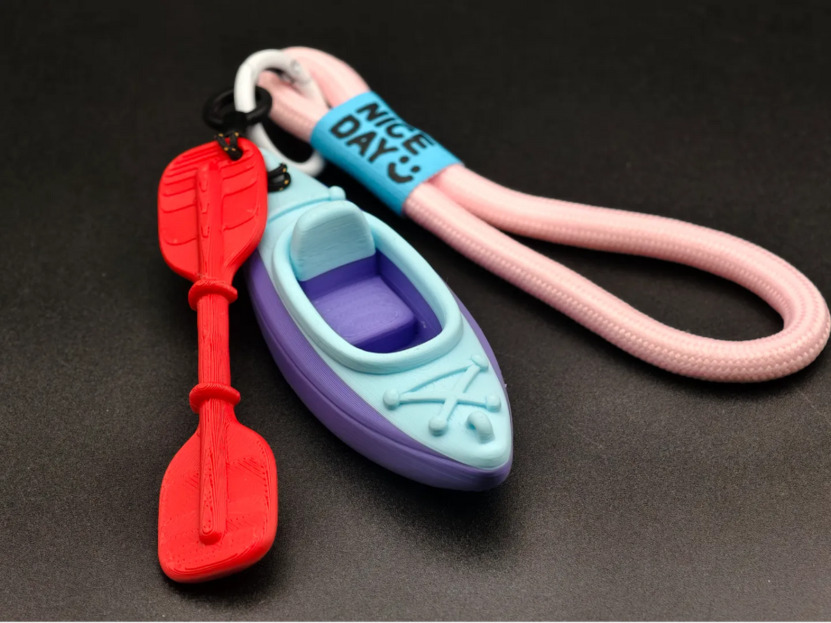 Porte-clés kayak miniature - Sport Print