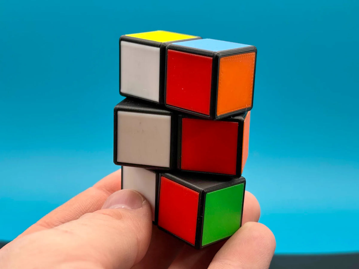 Cube de puzzle style Rubik's Fidget - Jeux Print