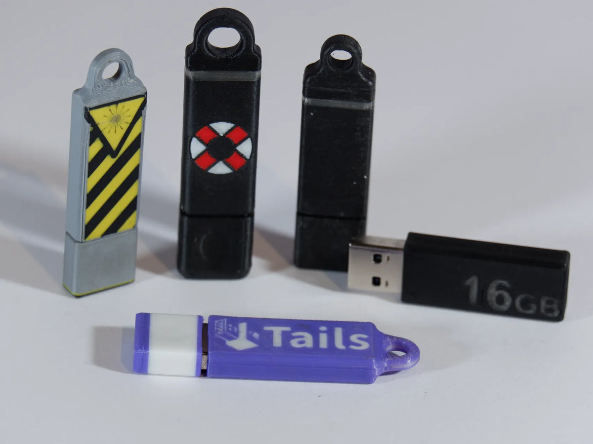 Étui pour clé USB - Tech Print
