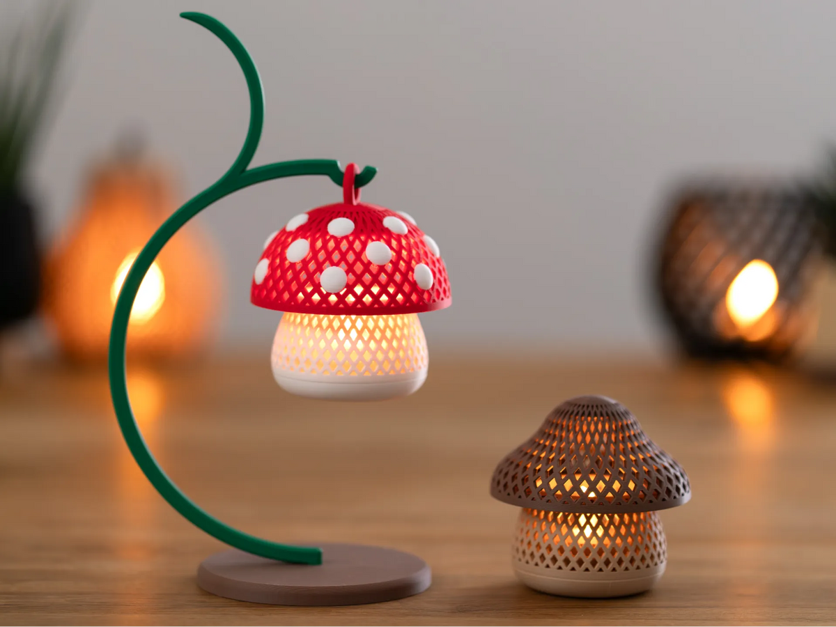 Lanterne photophore mini champignon - Lumière Print