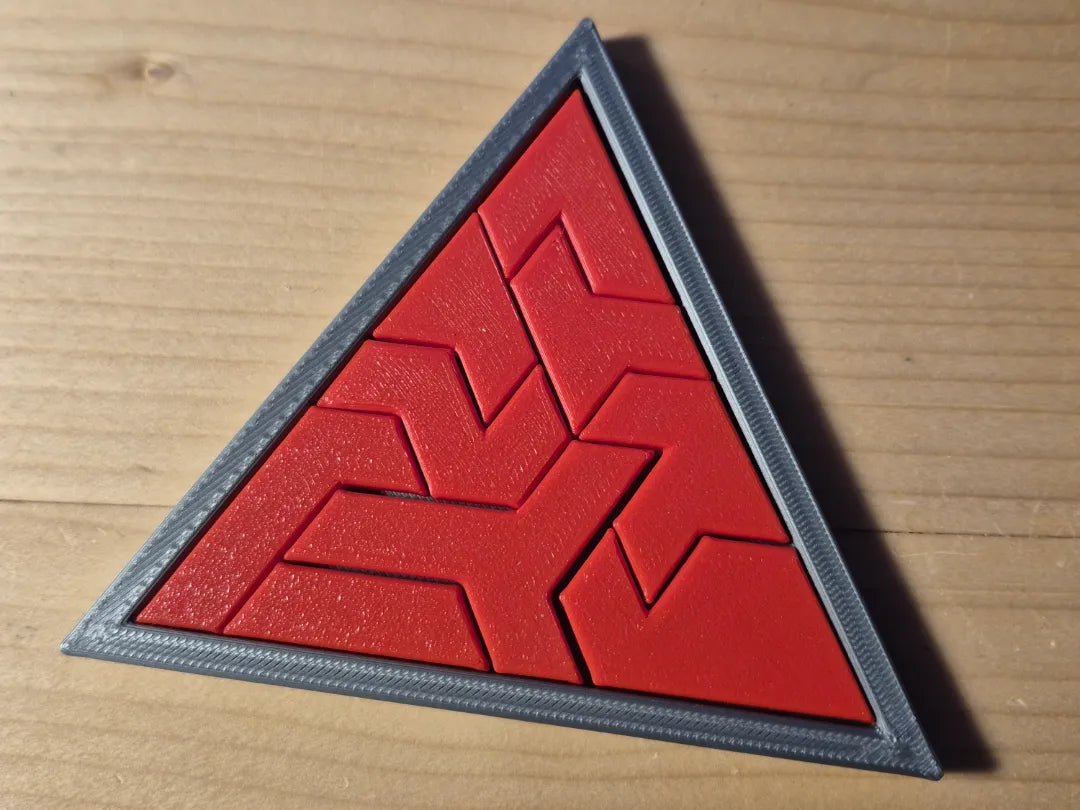 Boîte de puzzle triangulaire - Jeux Print