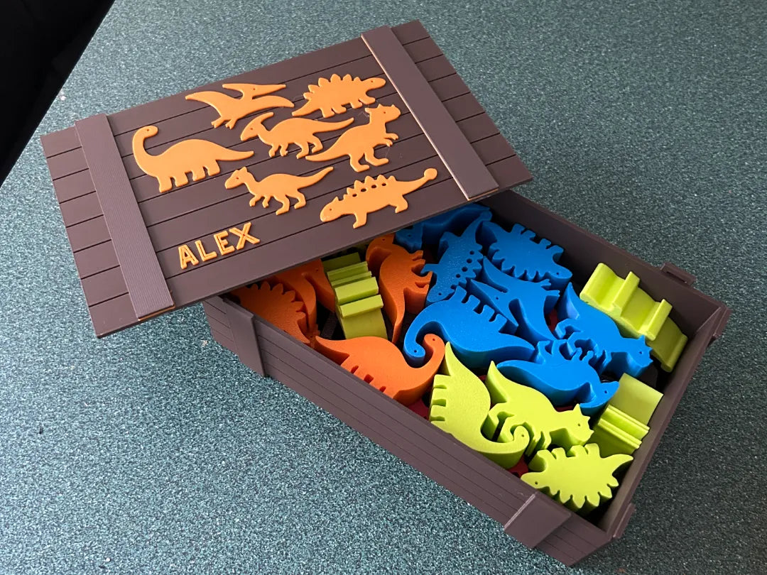 Boîte de jeu Dino Balance - Maquette Print