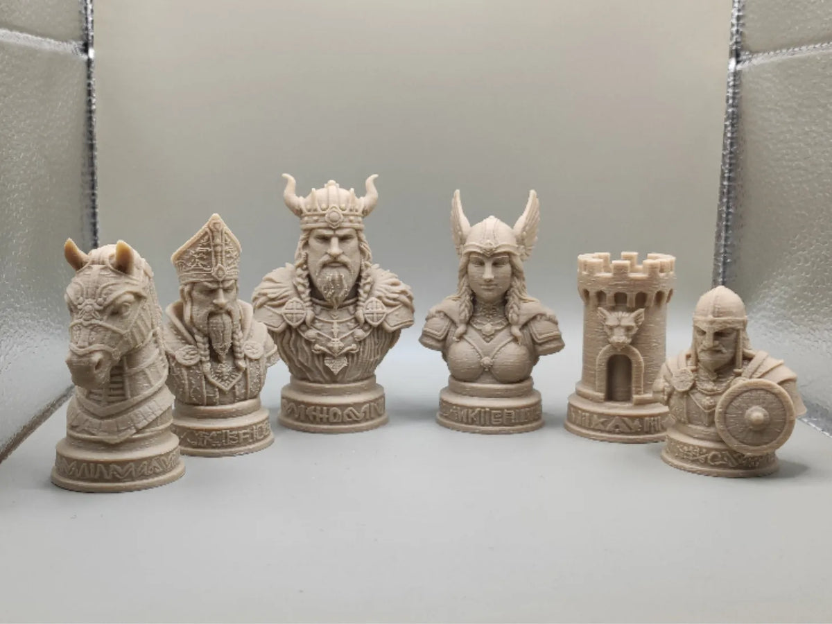 Échecs de style Viking - Jeux Print