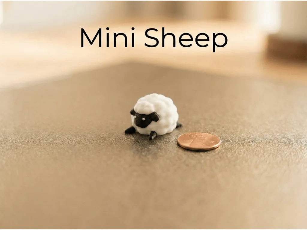 Mini Mouton - Compagnon de bureau mignon - Geek Print