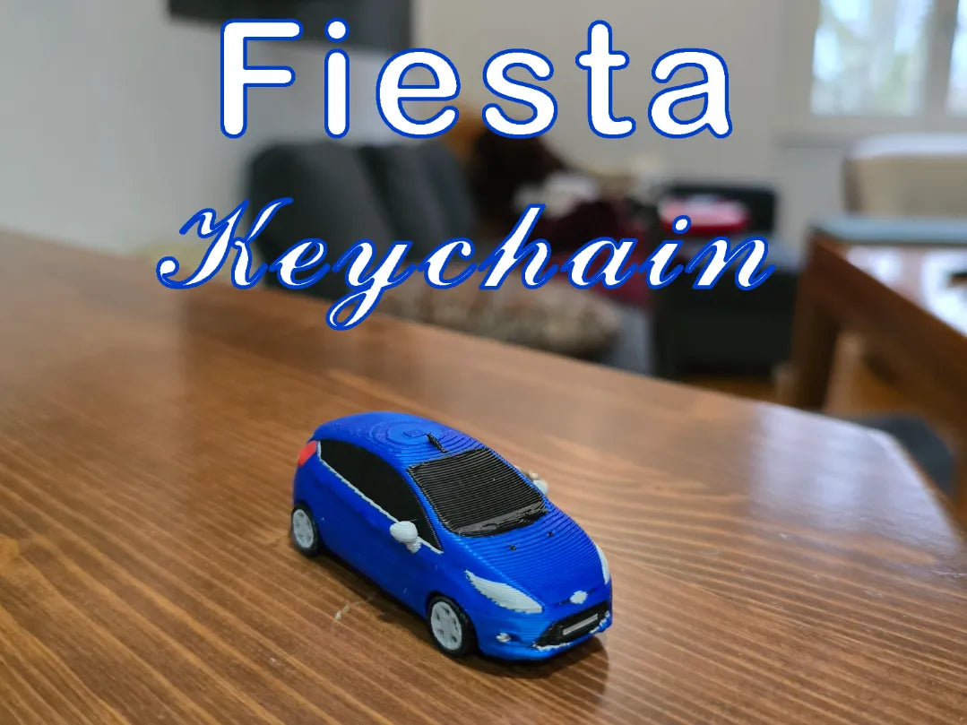Porte-clés Ford Fiesta (2009) (roues fonctionnelles) - Auto Print