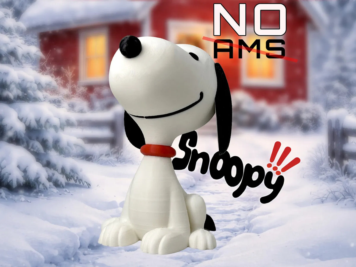 Snoopy - Figurine Print