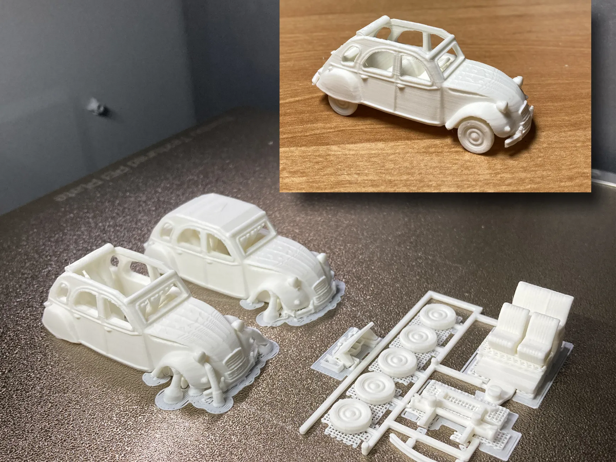 Kitcard Citroën 2CV - Auto Print