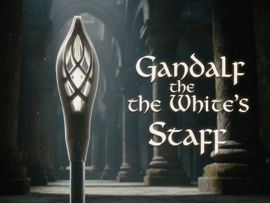 Bâton inspiré de Gandalf le Blanc - Cosplay Print