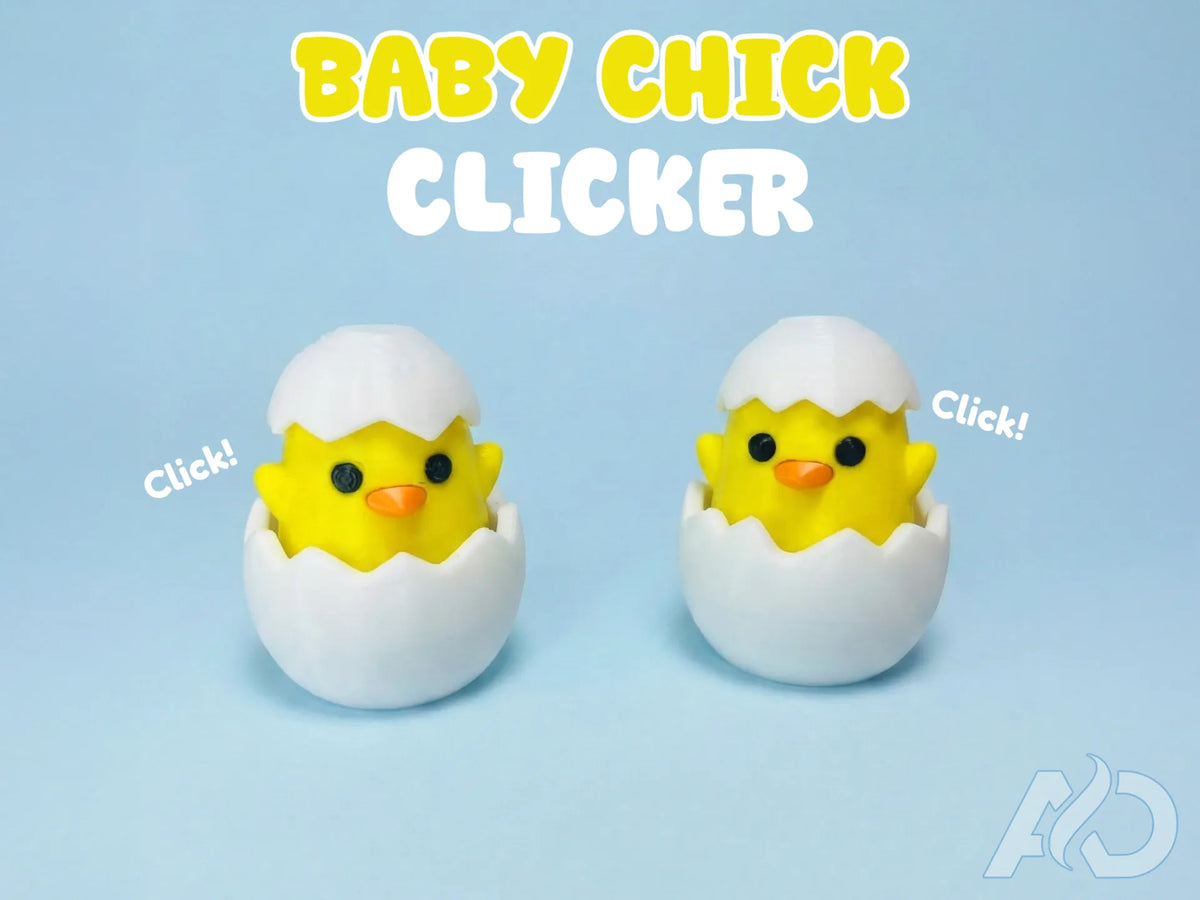 Clicker poussin - Fêtes Print