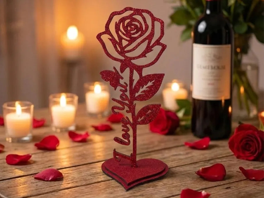 Je t'aime rose - Fêtes Print