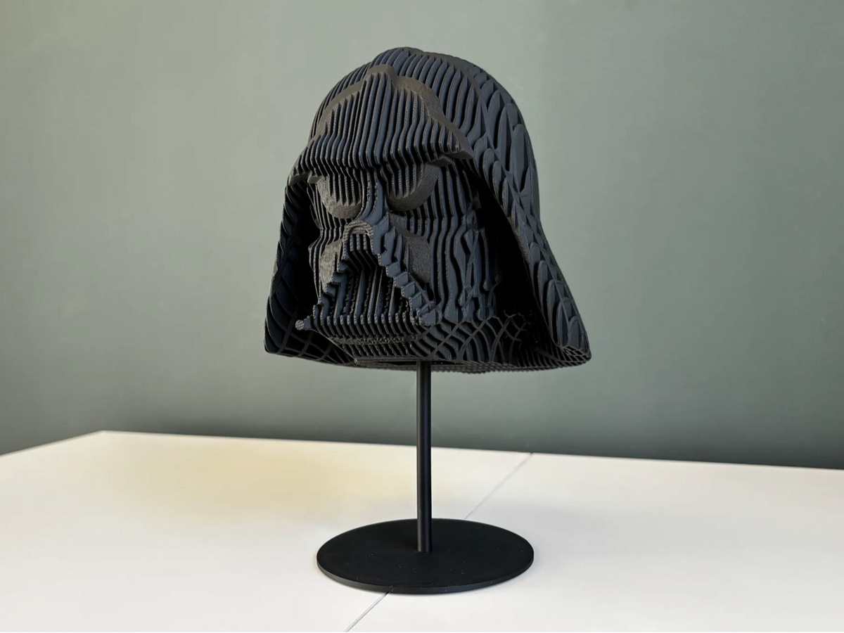 Casque superposé de Dark Vador - Buste sculptural - Cosplay Print
