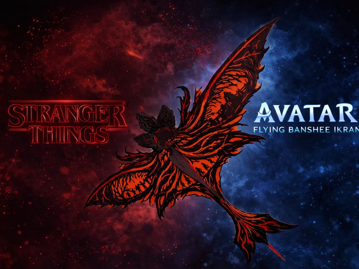 Avatar × Stranger Things – Banshee Ikran Volant - Geek Print