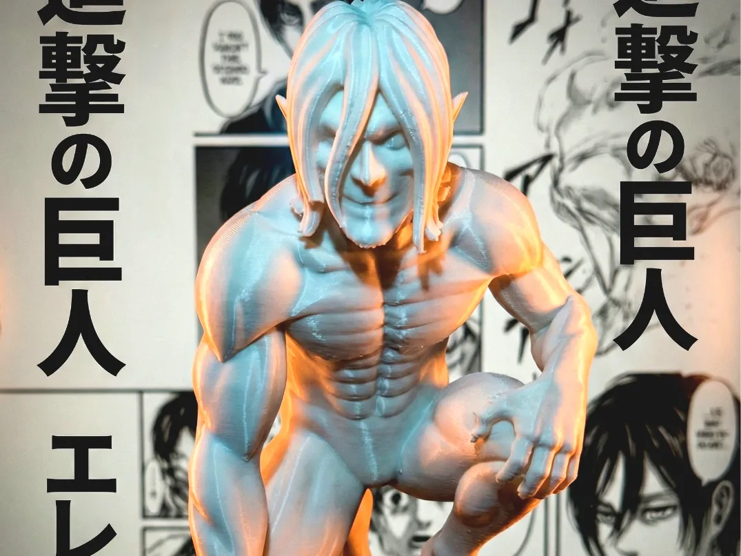 Titan Assaillant - Titan d'Eren - L'Attaque des Titans - Geek Print