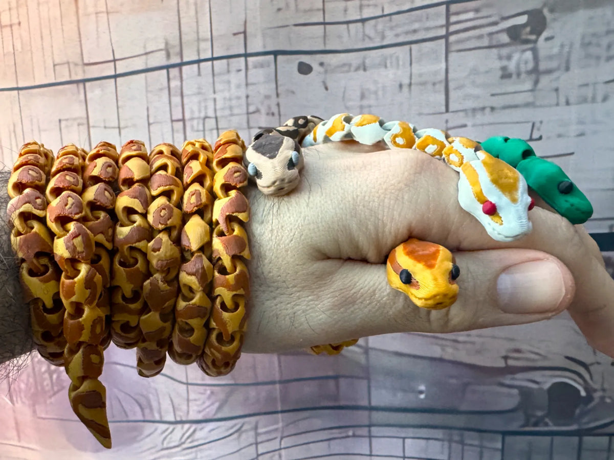 Serpent Flexi Python Royal Miniature - Jeux Print
