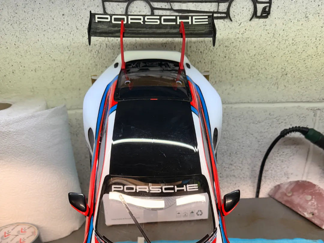 Aileron de voiture Porsche 911 GT3 (échelle 1/10) - Auto Print