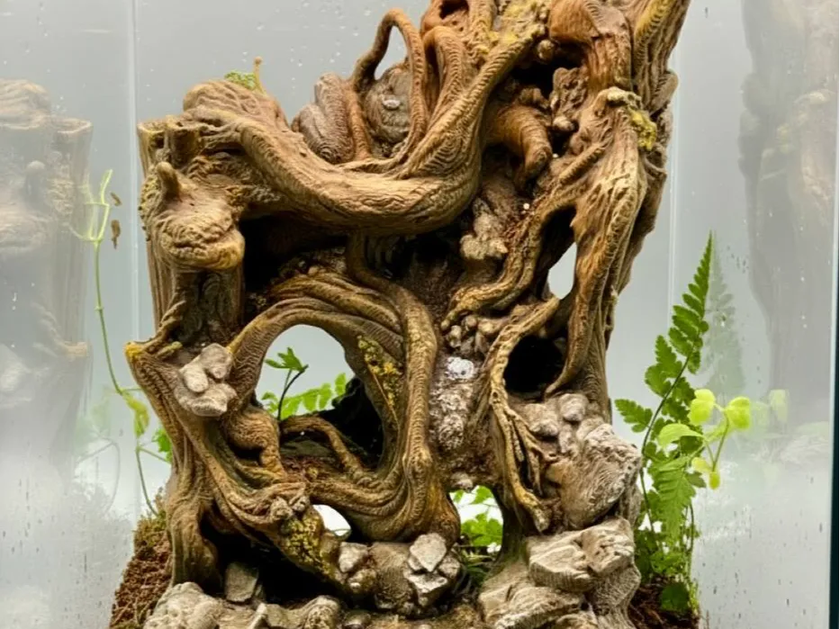 Fond de terrarium 3D (Stranger Roots) - Pet Print