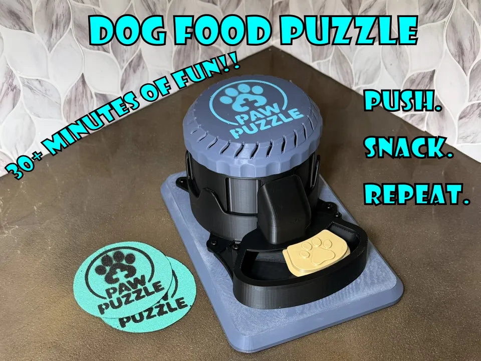 PAW Puzzle - Le Distributeur de Croquettes Amusant pour Chiens - Pet Print