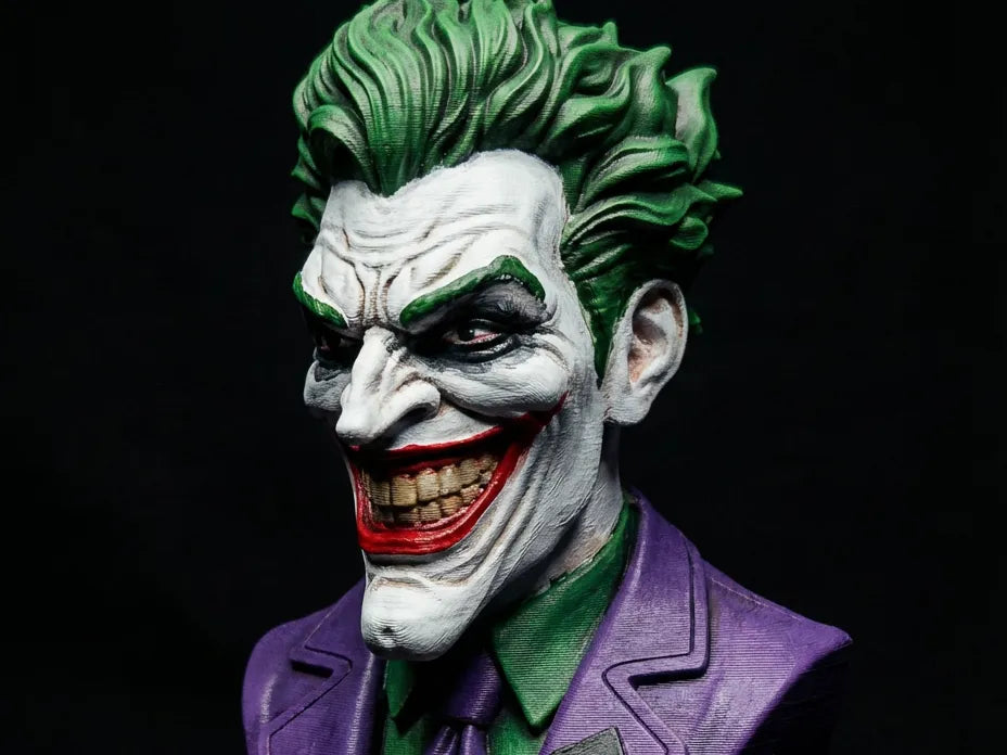 Le Buste du Joker Statue de Méchant – Prince du Crime - Geek Print