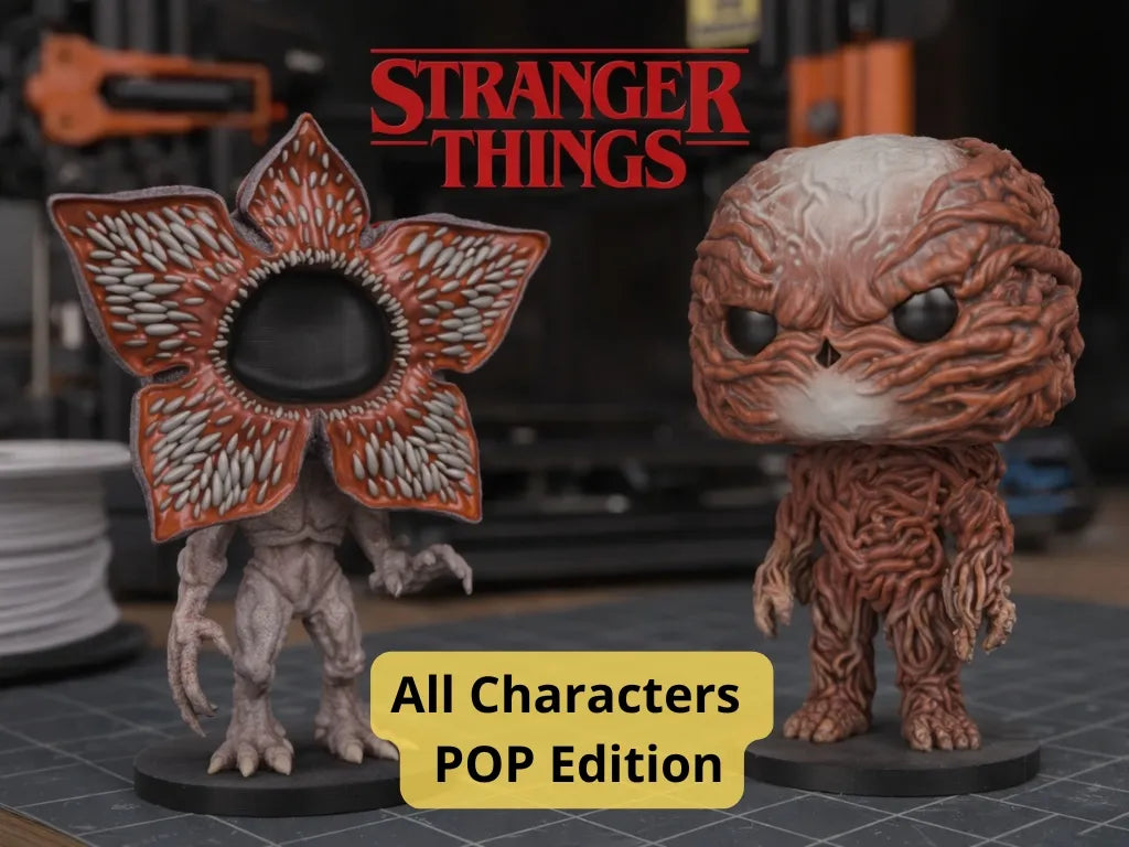 Stranger Things – Style Funko POP – Tous les personnages - Geek Print