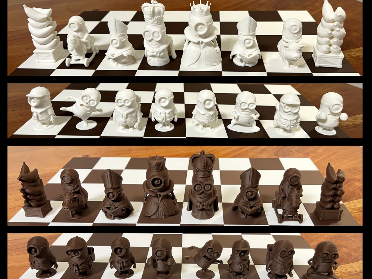 Jeu d'échecs Minion – Modulaire & Personnalisable - Jeux Print