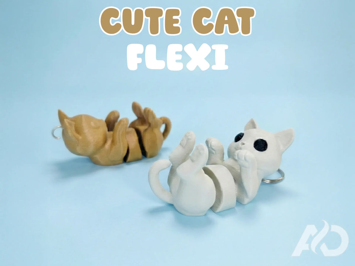 Chat mignon flexi - Figurine Print