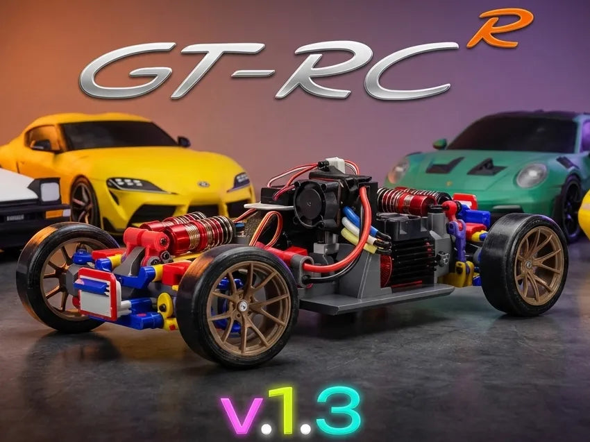 Châssis RC modulaire GT-RC R (MJX HyperGo) - Tech Print