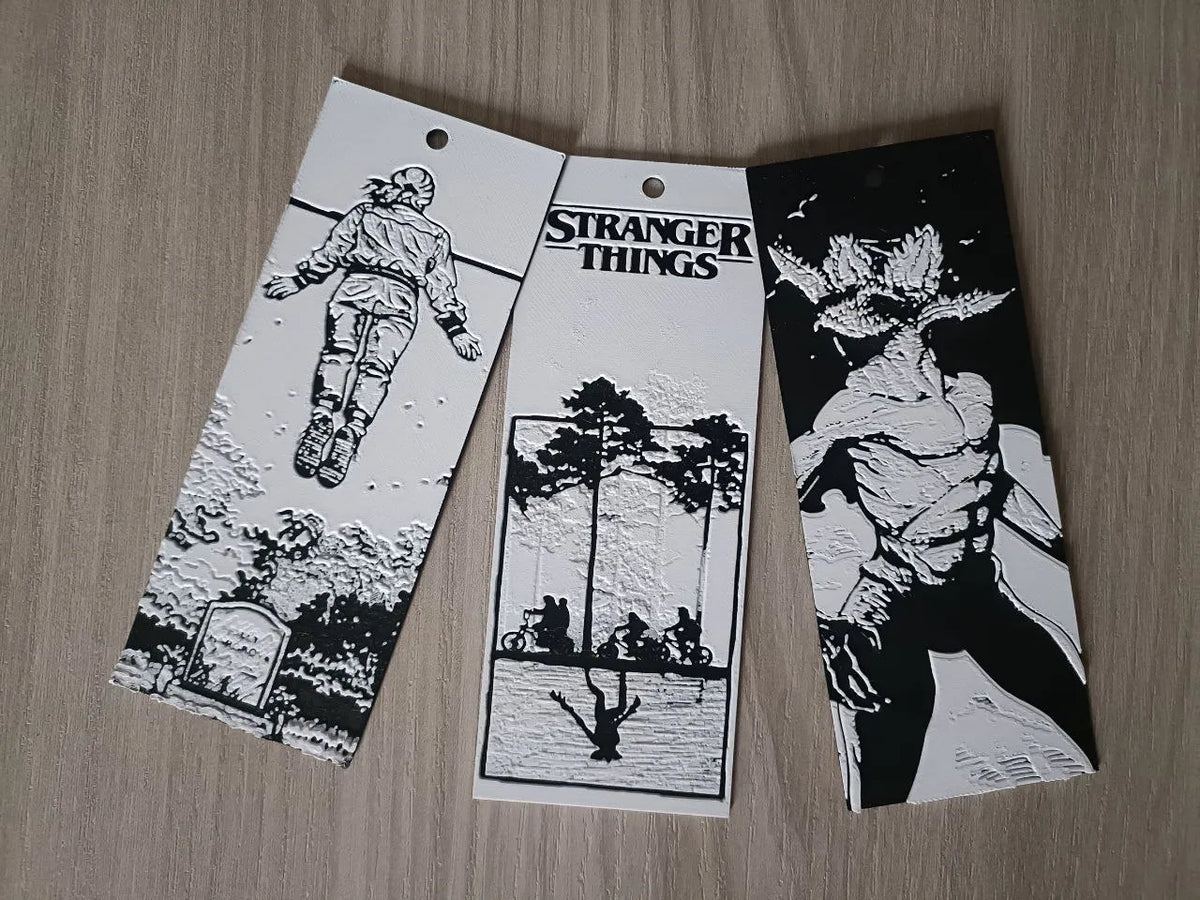 Marque-pages stranger things - Geek Print