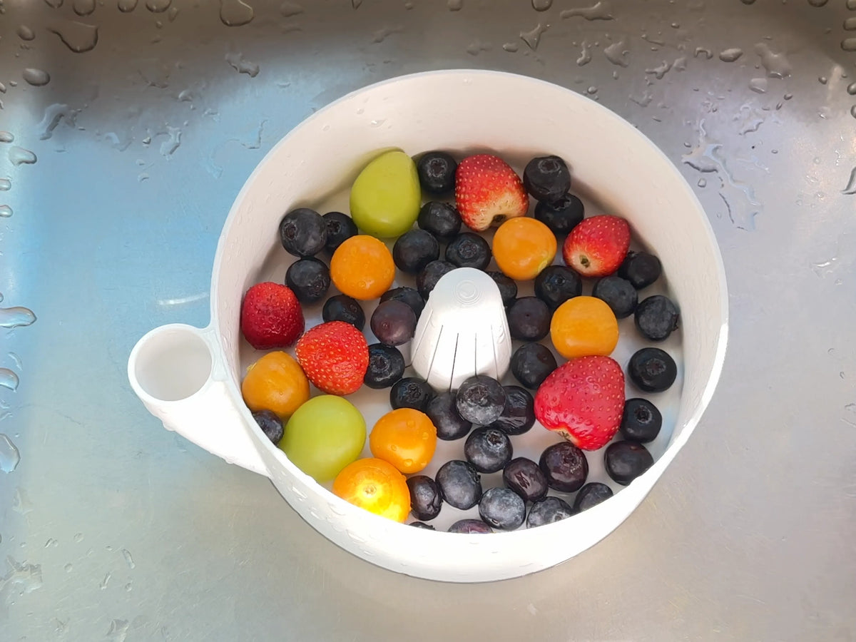 Grand Bol FlowWash – Lave-Riz, Fruits et Légumes - Cadeau Print