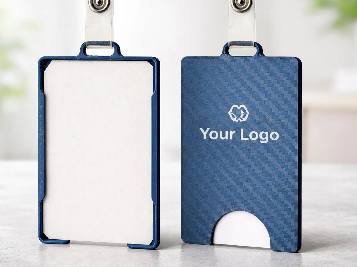 Porte-badge mince pour 1 ou 2 cartes d'identité - NFC Print