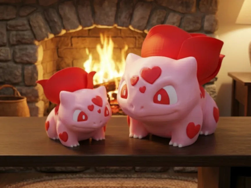 Rose LED Bulbasaur pour la Saint-Valentin - Fêtes Print