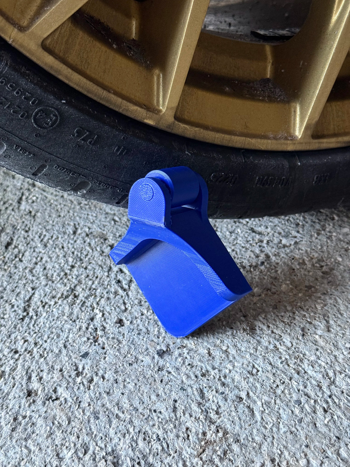 Guide-câble/tuyau pour roue de voiture - Vélo Print