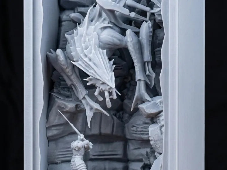 Niche de livre Stormlight Archive - Maquette Print