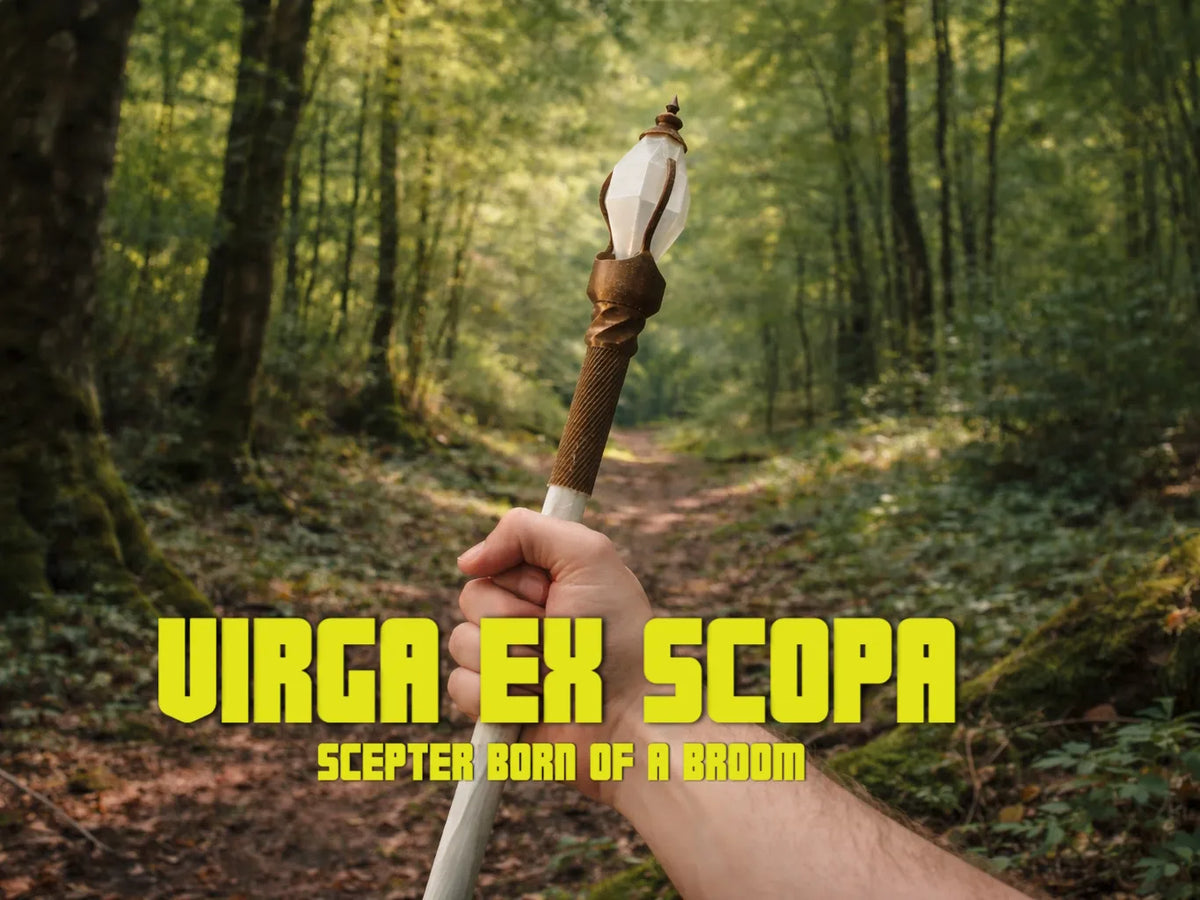 Virga ex Scopa (Sceptre Né d'un Balai) - Cosplay Print
