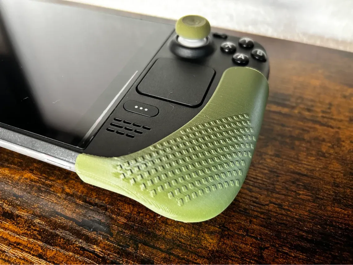 Poignées ergonomiques pour Steam Deck - Confort imprimable - Tech Print