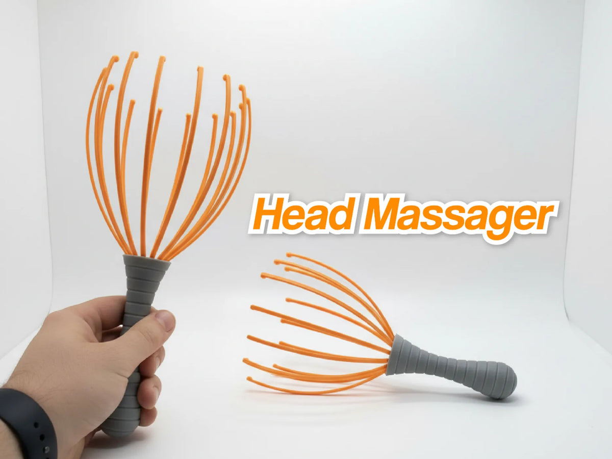 Appareil de massage crânien / Gratte-tête - Beauté Print