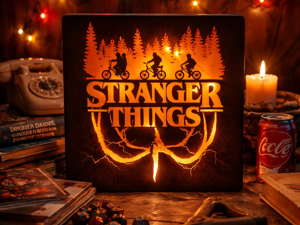 Lampe Stranger Things – modèle 2 - Geek Print