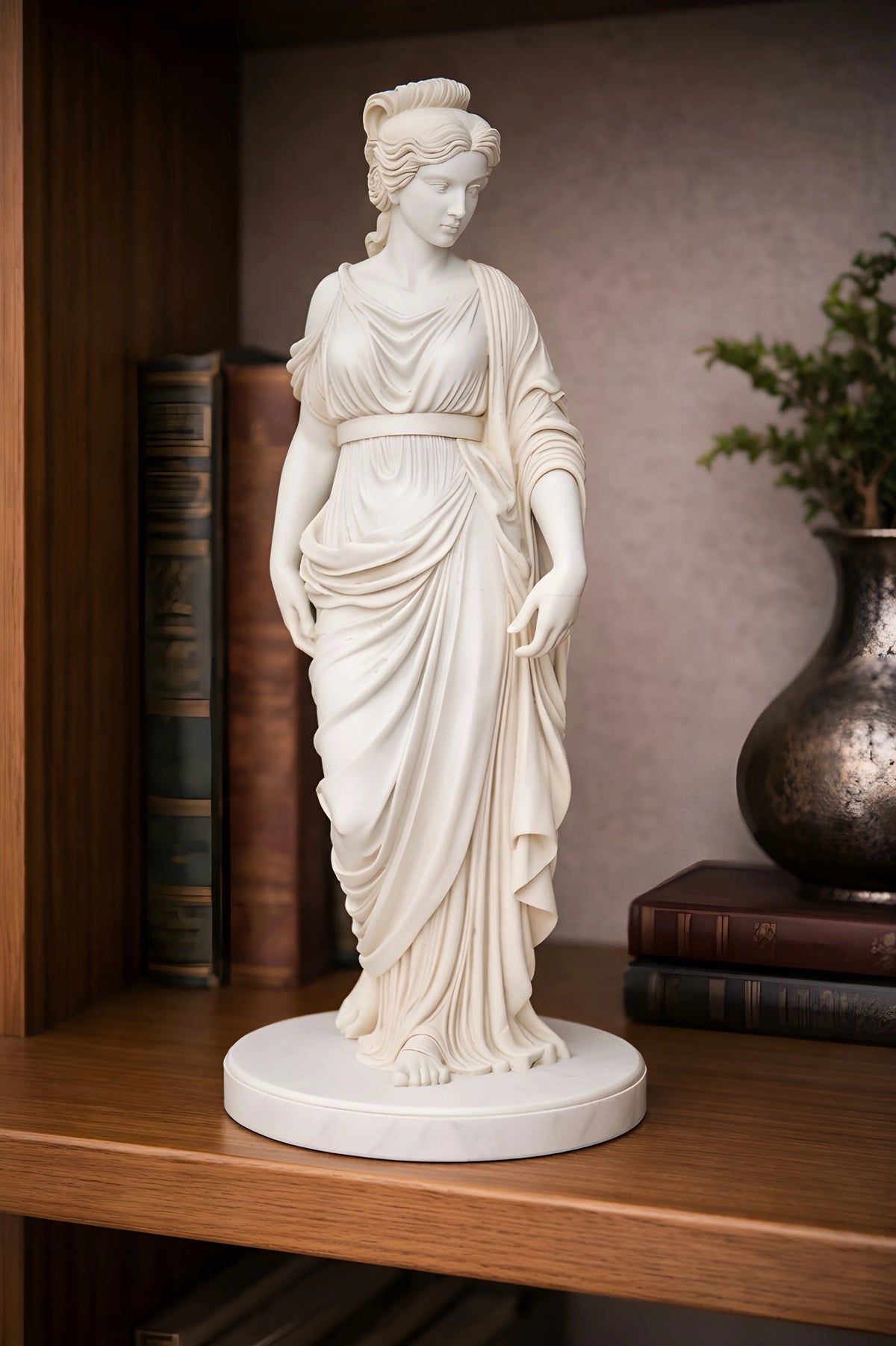Statue de déesse grecque antique - Art Print