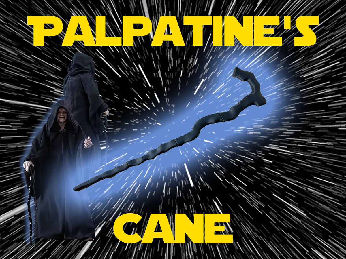 Canne de l'Empereur Palpatine (Taille réelle cosplay 94cm) - Figurine Print