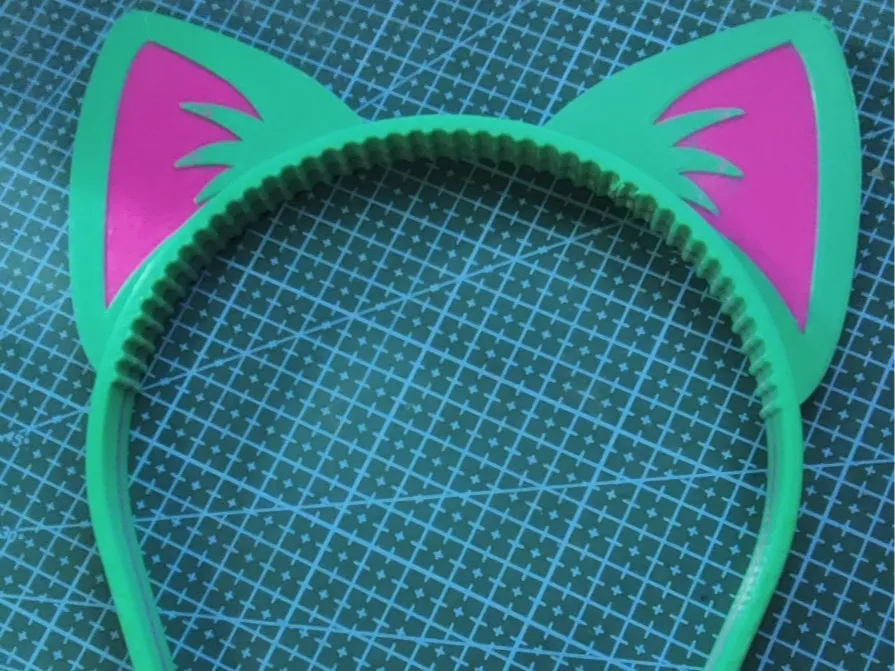 Serre-tête oreilles de chat - Cosplay Print