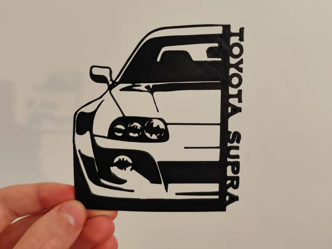 Décoration murale toyota supra mk4 - Auto Print