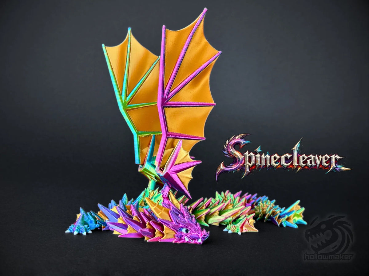 Spinecleaver - Dragon Articulé Ailé - Figurine Print