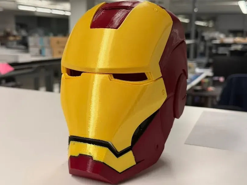 Masque portable Iron Man inspiré du casque, pour affichage - Cosplay Print