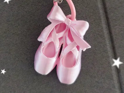 Pendentif/Porte-clés nœud papillon et chaussure de ballet - Sport Print