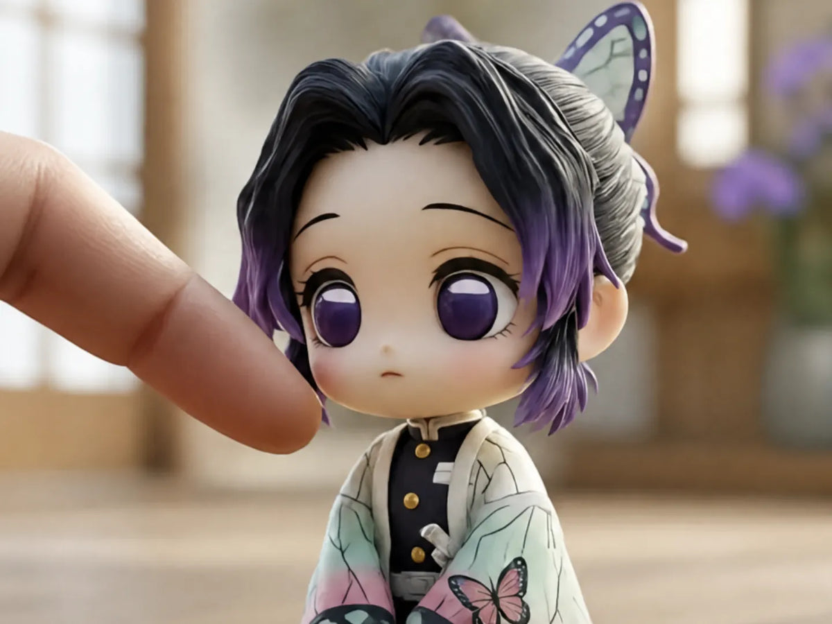 Adorable miniature de Shinobu Kocho (Demon Slayer), pièces détachées - Figurine Print