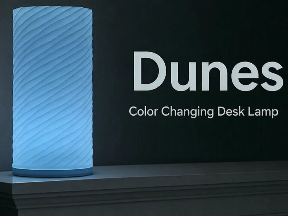 Lampe de bureau « Dunes » à couleur changeante - Kit d'éclairage KC007 - Lumière Print
